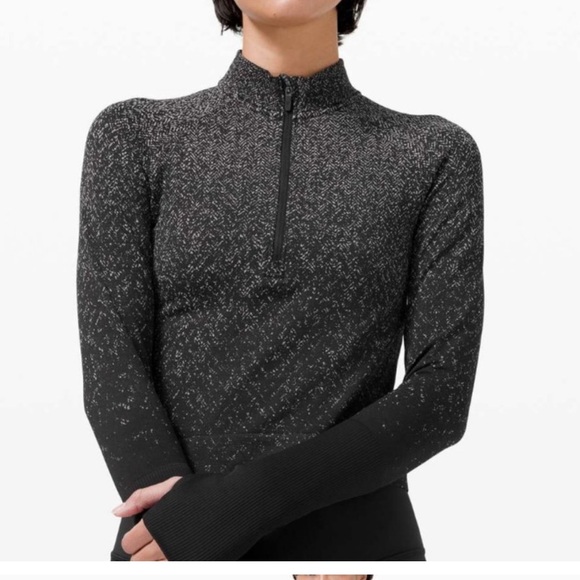 Lululemon Rest Less Cropped Half Zip Pullover - Picture 2 of 6